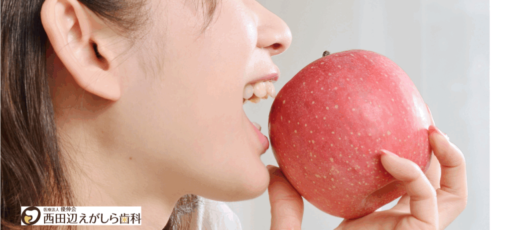 噛む　効果　歯　西田辺えがしら歯科　歯医者